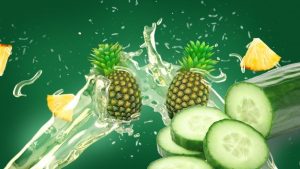 גספצ'ו מלפפונים ואננס